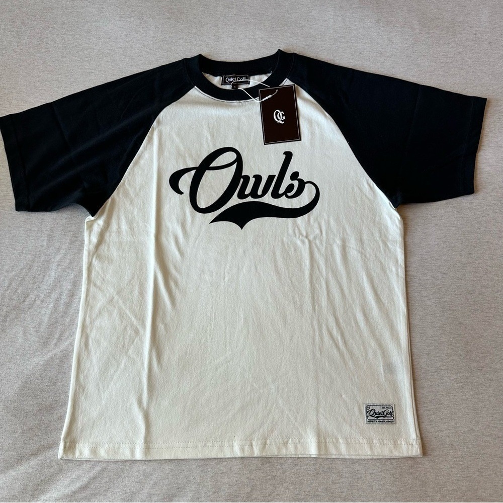 Black and‎ White Raglan Shirt